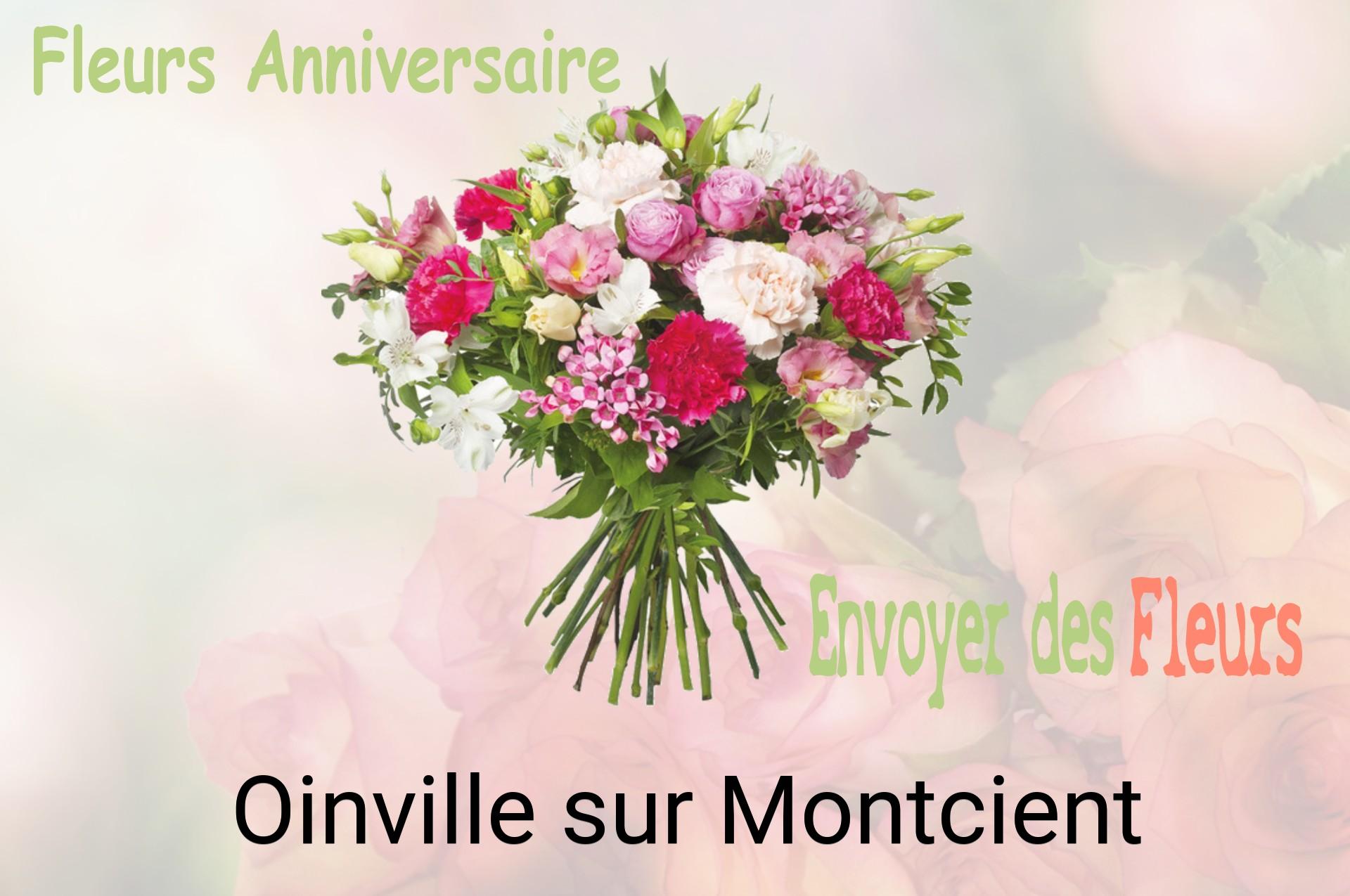 Bouquet de fleurs d’anniversaire livré à Oinville-sur-Montcient