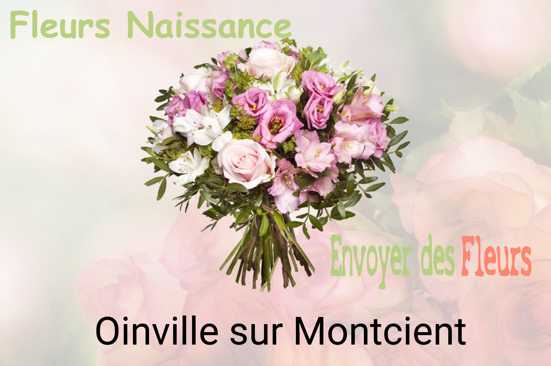 Bouquet de fleurs de naissance livré à Oinville-sur-Montcient